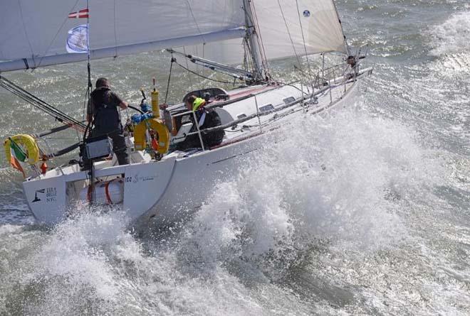 Another week at sea for Liam Coyne’s First 36.7 Lula Belle, racing Two-Handed with Brian Flahive © Rick Tomlinson / RORC http://www.rorc.org